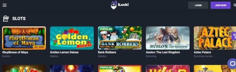 ilucki casino website offers gambling games, ilk depozit əlavə və yeni oyunçular üçün kampaniyalar-loqosu