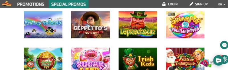 la fiesta casino website provides casino games, very first deposit bonus and promotions for new players-logo
