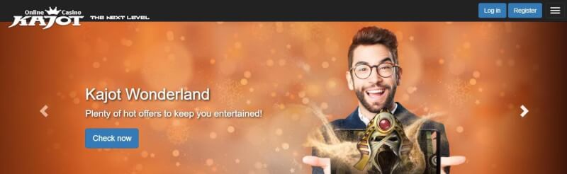 kajot casino homepage offers gambling games, çox ilk depozit əlavə və yeni oyunçular üçün kampaniyalar-loqosu