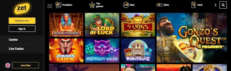 zet casino website offers gambling games, ilk depozit əlavə və yeni oyunçular üçün təkliflər-loqosu