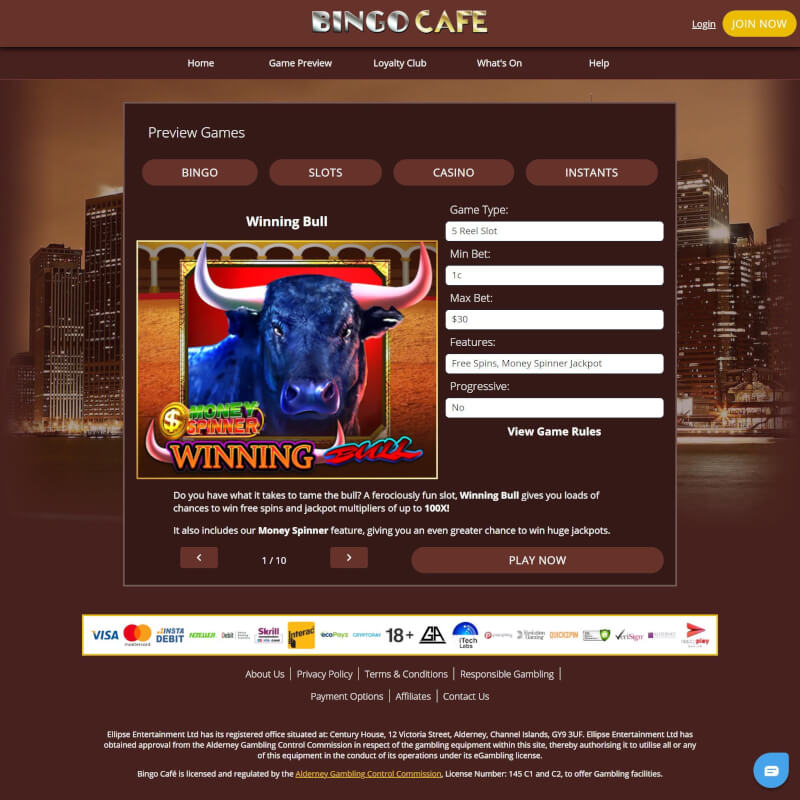 Bingo Cafe screenshot 2