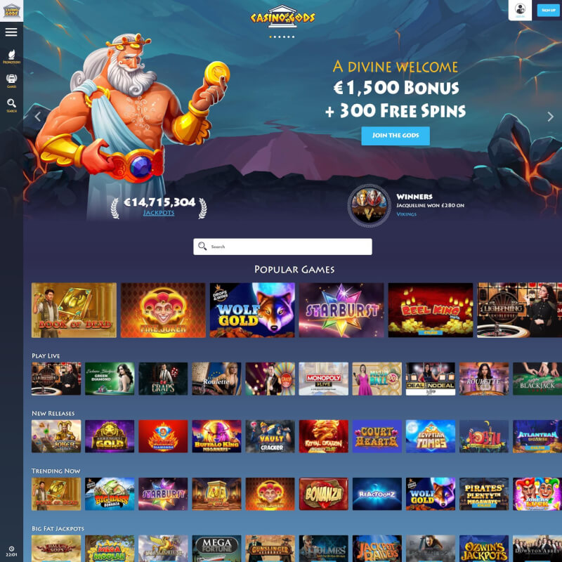 Casino Gods screenshot 1