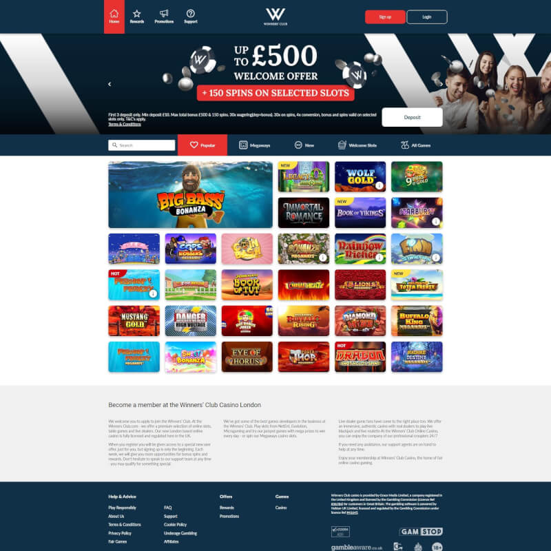 Winners Club screenshot 1