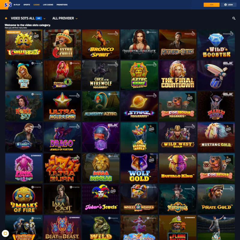 STS Casino screenshot 2
