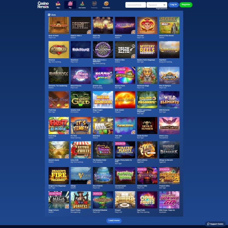 Casino Heroes screenshot 2