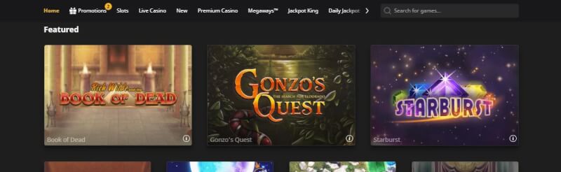 betfair website provides casino games and offers for new players-logo