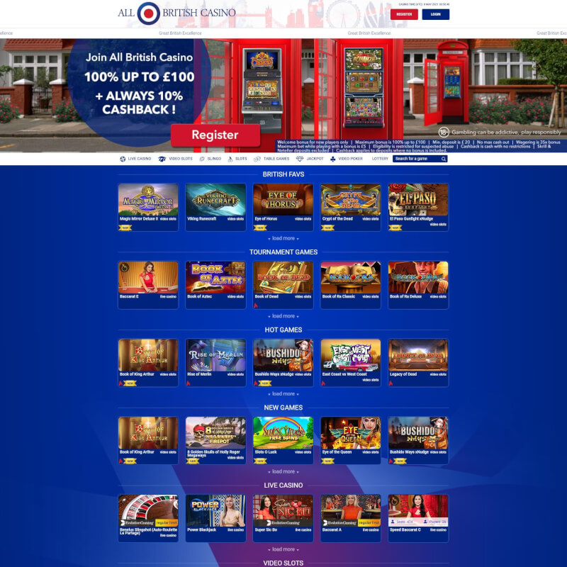 All British Casino screenshot 1