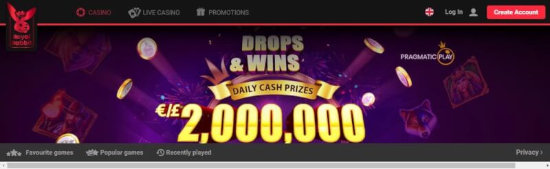 royal rabbit website provides casino games, çox ilk depozit əlavə və yeni oyunçular üçün kampaniyalar-loqosu