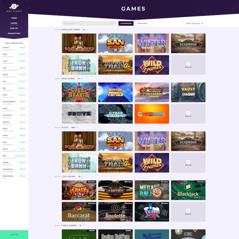 Slot earth screenshot 2