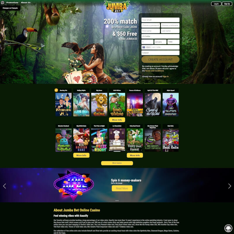 Jumba Bet screenshot 1