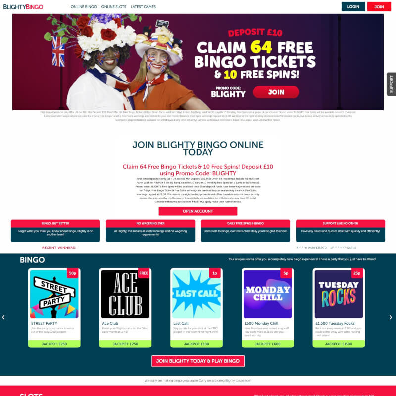 Blighty Bingo screenshot 1