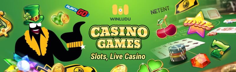 winludu provides different gambling games like slots, blackjack kimi canlı qumar oyunları, bakkara və rulet-loqosu