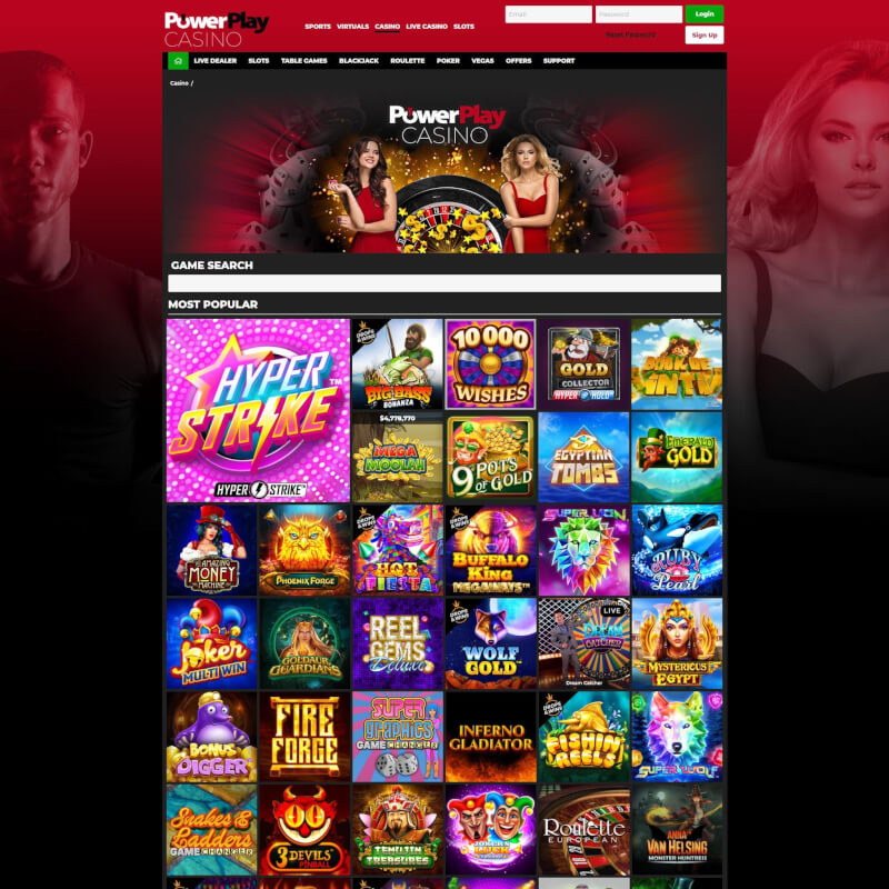 Powerplay Casino screenshot 1