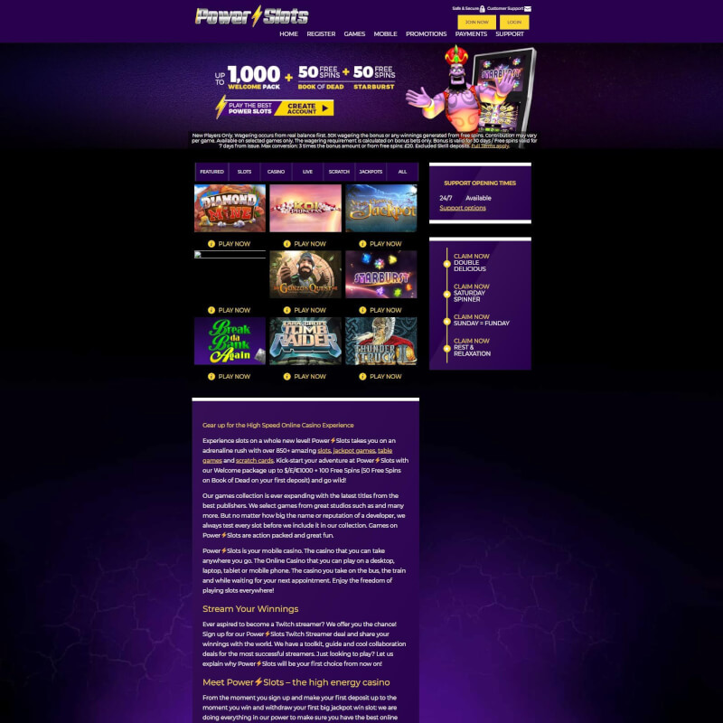 Power Slots Casino screenshot 1