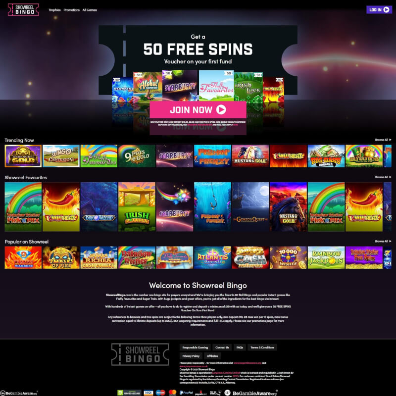 Showreel Bingo screenshot 1