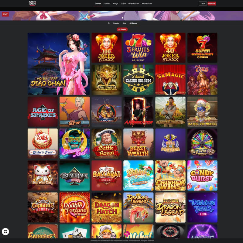 PachiPachi Casino screenshot 2