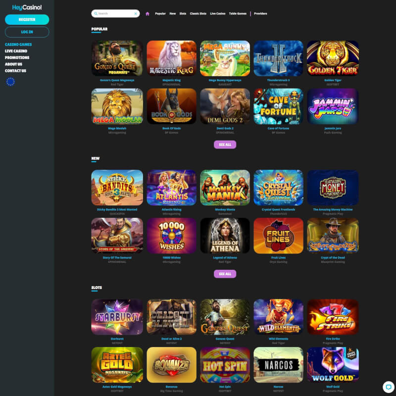 HeyCasino! ekran görüntüsü 2