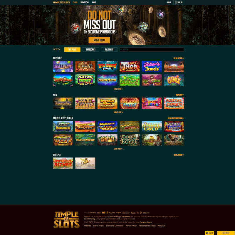 Temple Slots screenshot 1