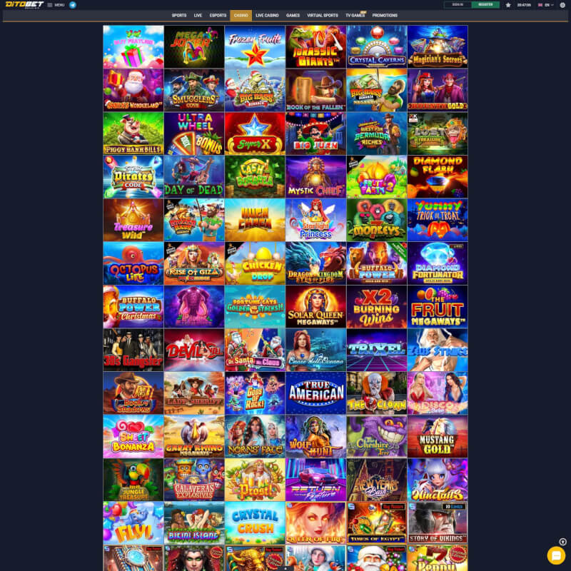 Ditobet screenshot 2