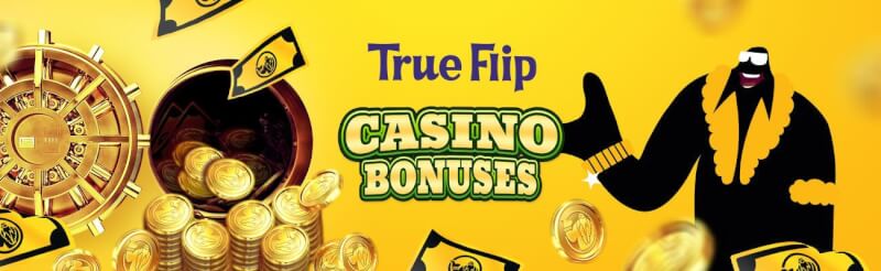 true flip bonus offers nice welcome bonus for new players-logo
