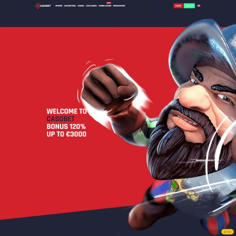 Casobet Casino screenshot 1