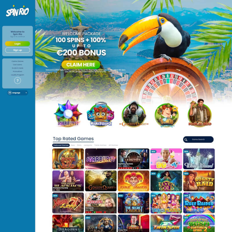 Spin Rio Casino screenshot 1