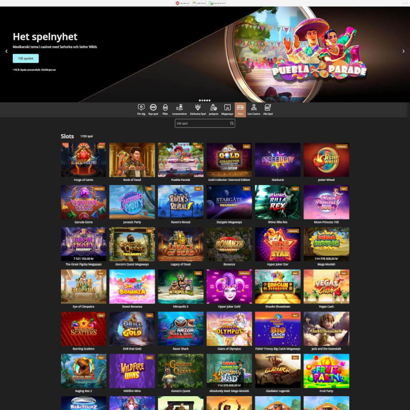 Storspelare screenshot 2
