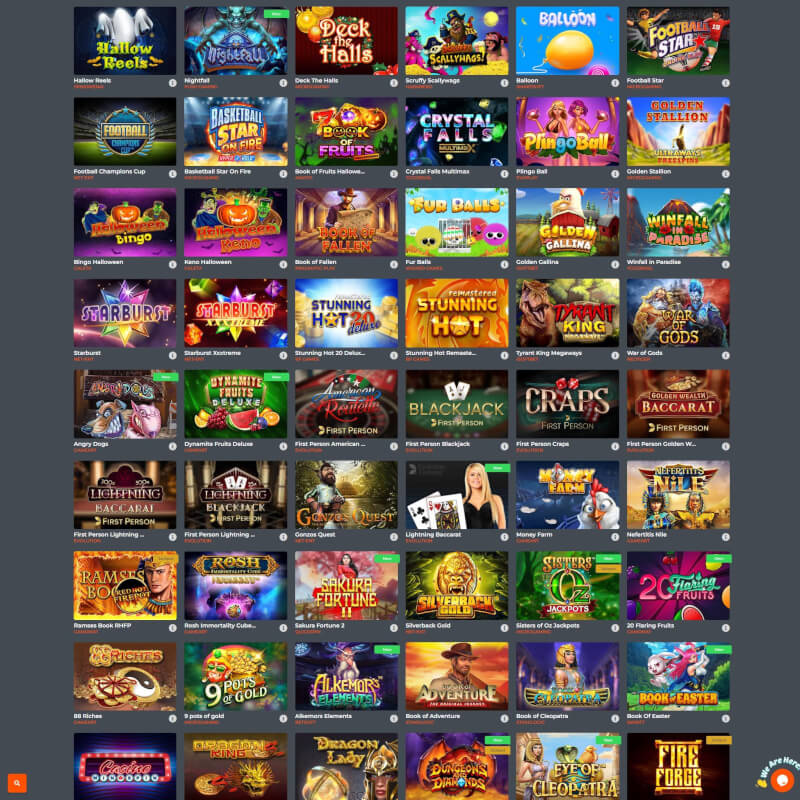 Betinx Casino screenshot 2