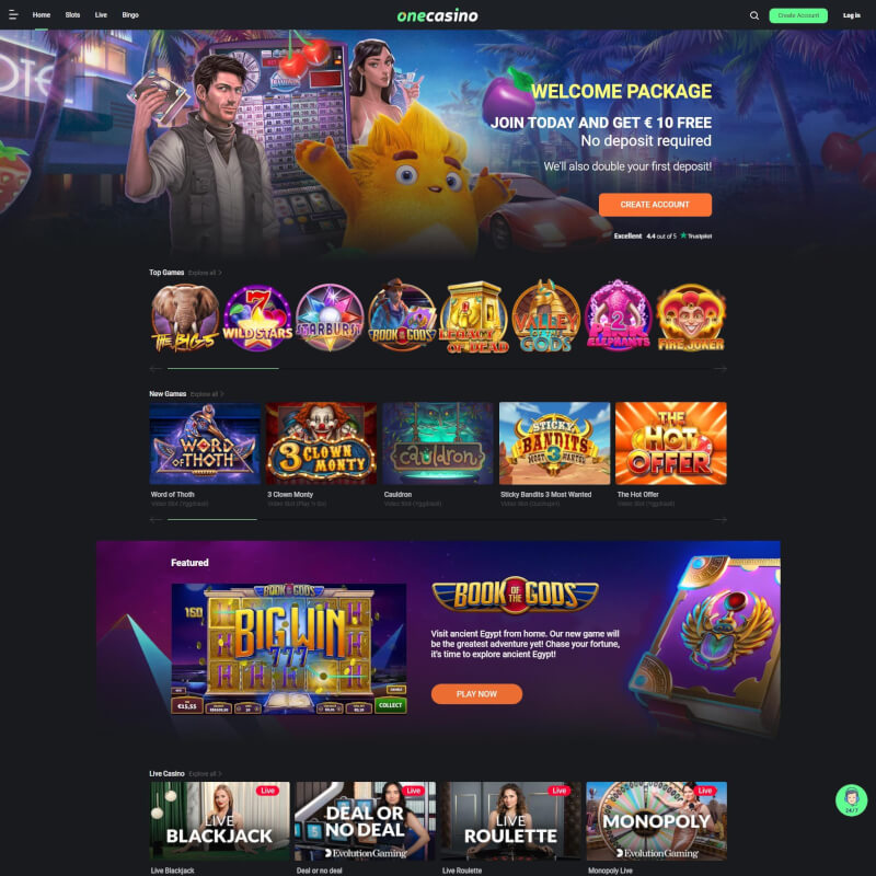 One Casino screenshot 1