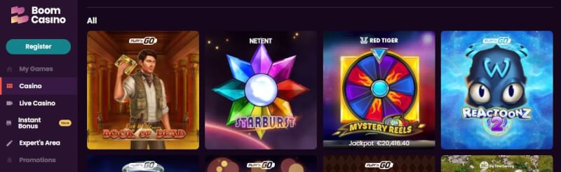 Boom Casino Games and Slots-logo
