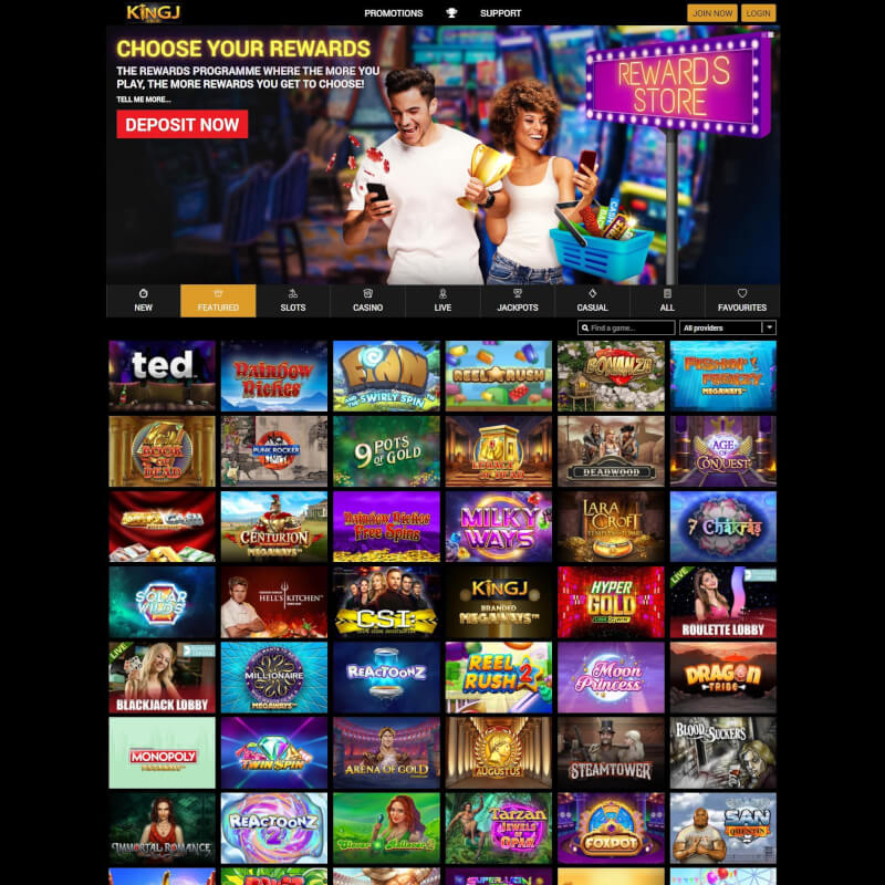 King J Casino screenshot 1