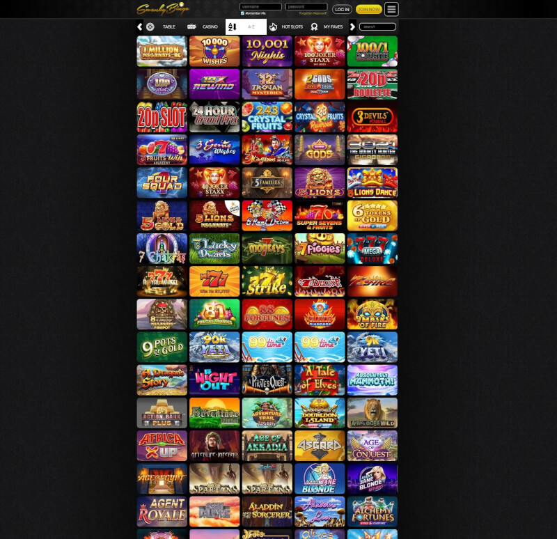 Swanky Bingo screenshot 2