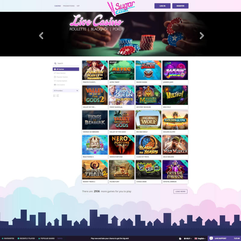 glucose Casino screenshot 1
