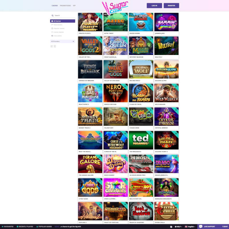 glucose Casino screenshot 2