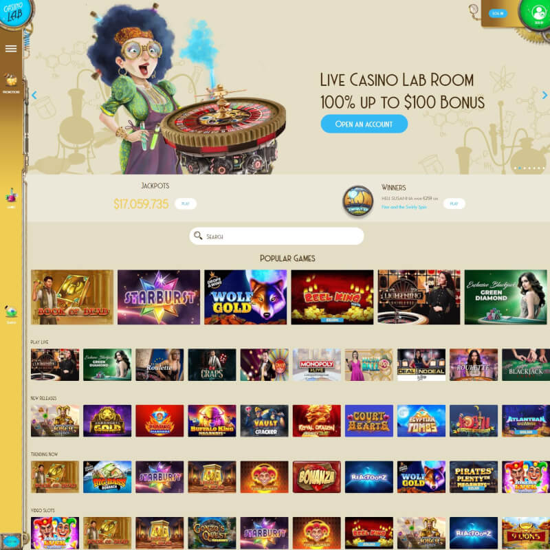 Casino Lab screenshot 1