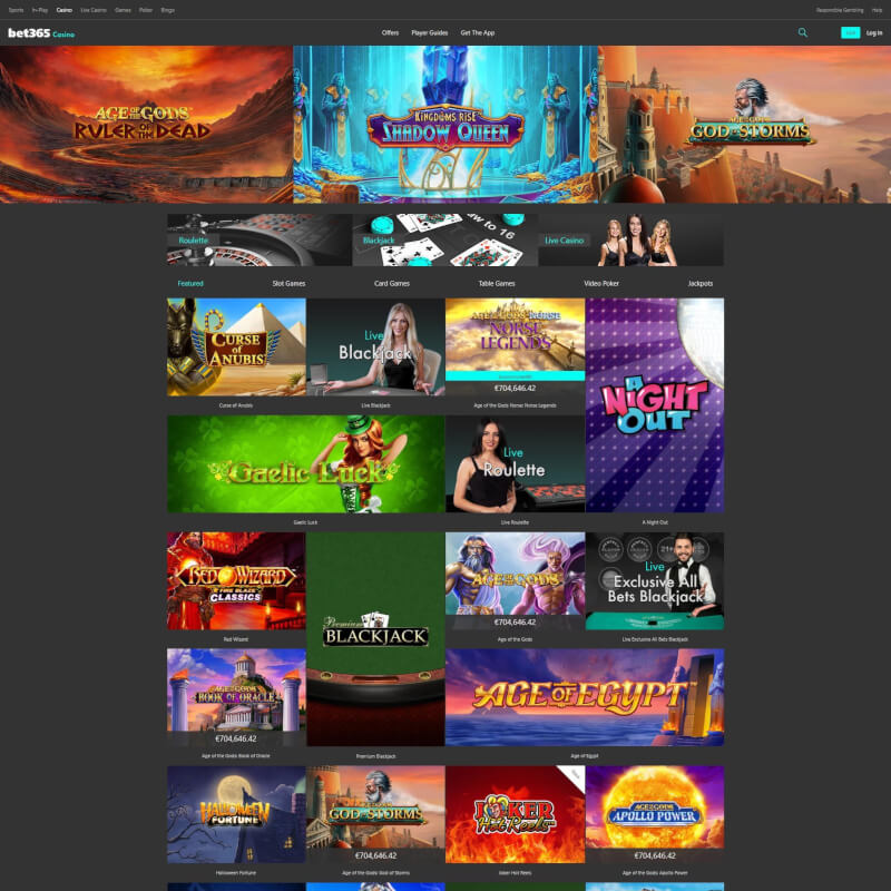 Bet365 screenshot 1