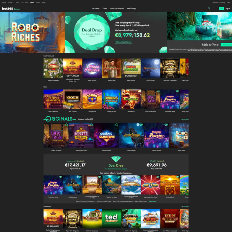 Bet365 screenshot 2