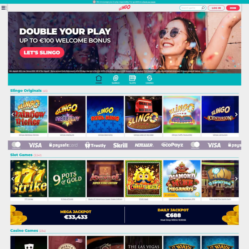 Slingo screenshot 1