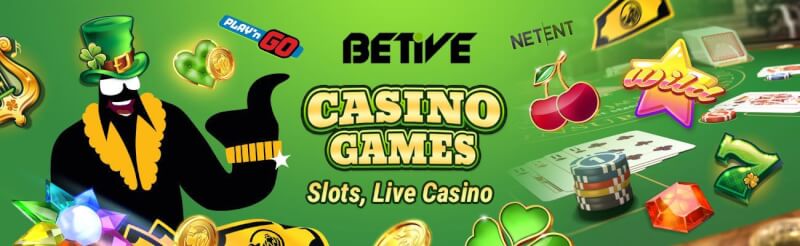 betive offers different casino games like slots, blackjack kimi canlı qumar oyunları, bakkara və rulet-loqosu