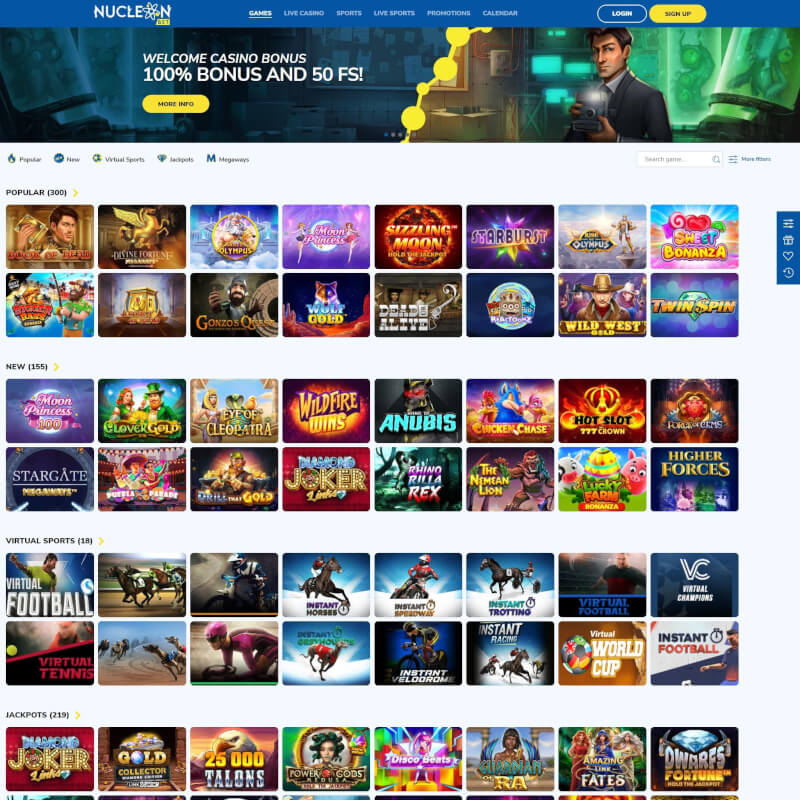 NucleonBet screenshot 1