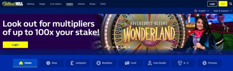 William slope casino website offers casino games, çox ilk depozit əlavə və yeni oyunçular üçün təkliflər-loqosu