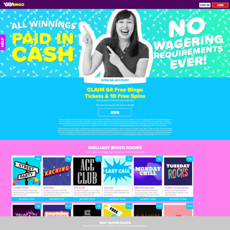 Yay Bingo screenshot 1