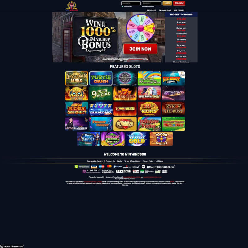 Win Windsor Casino screenshot 1