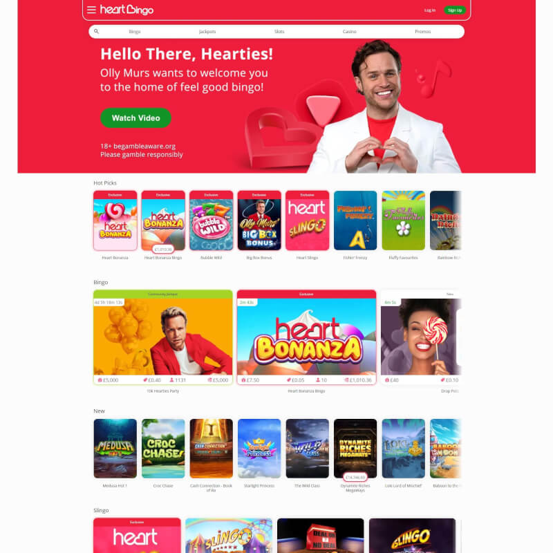 Heart Bingo screenshot 1