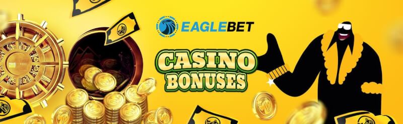 If you’re trying to take advantage of an innovative new casino extra then eaglebet welcome extra and free spins could be a great choice for you-logo