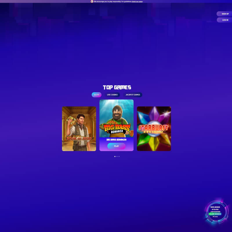 Queen Las vegas Casino screenshot 2
