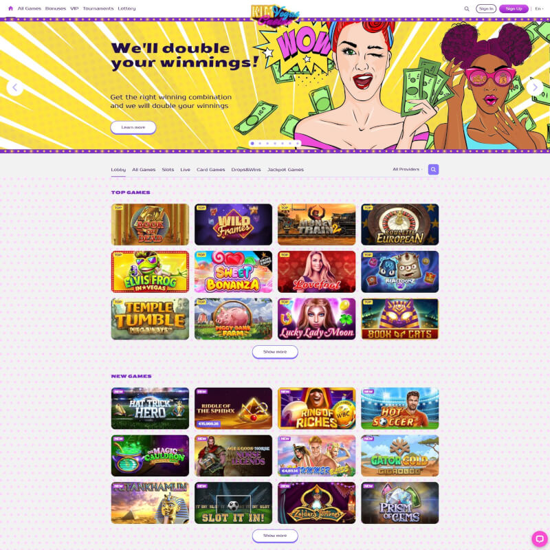 Kim Las vegas Casino screenshot 1