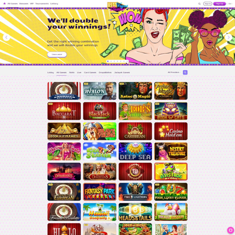 Kim Vegas Casino screenshot 2