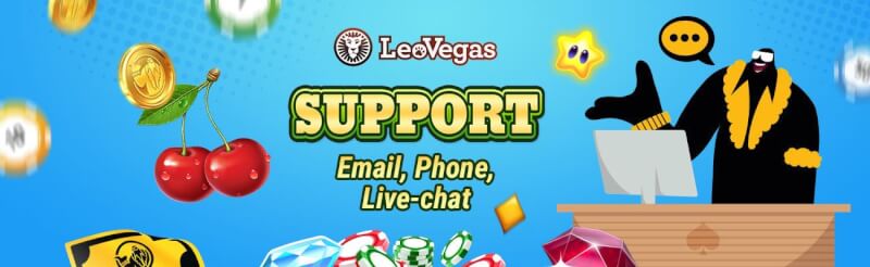 leovegas support choices review-logo