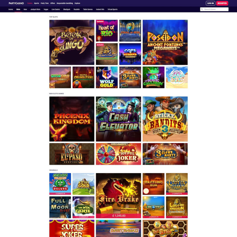 celebration Casino screenshot 2